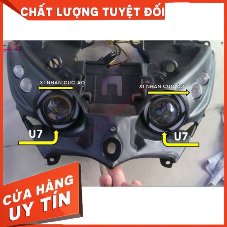 ✅ Khuôn Nhựa Mắt Cú Cho Exciter 135 , Exciter 150 , Winner V1  ✅ Sản Phẩm Chuẩn Như Hình