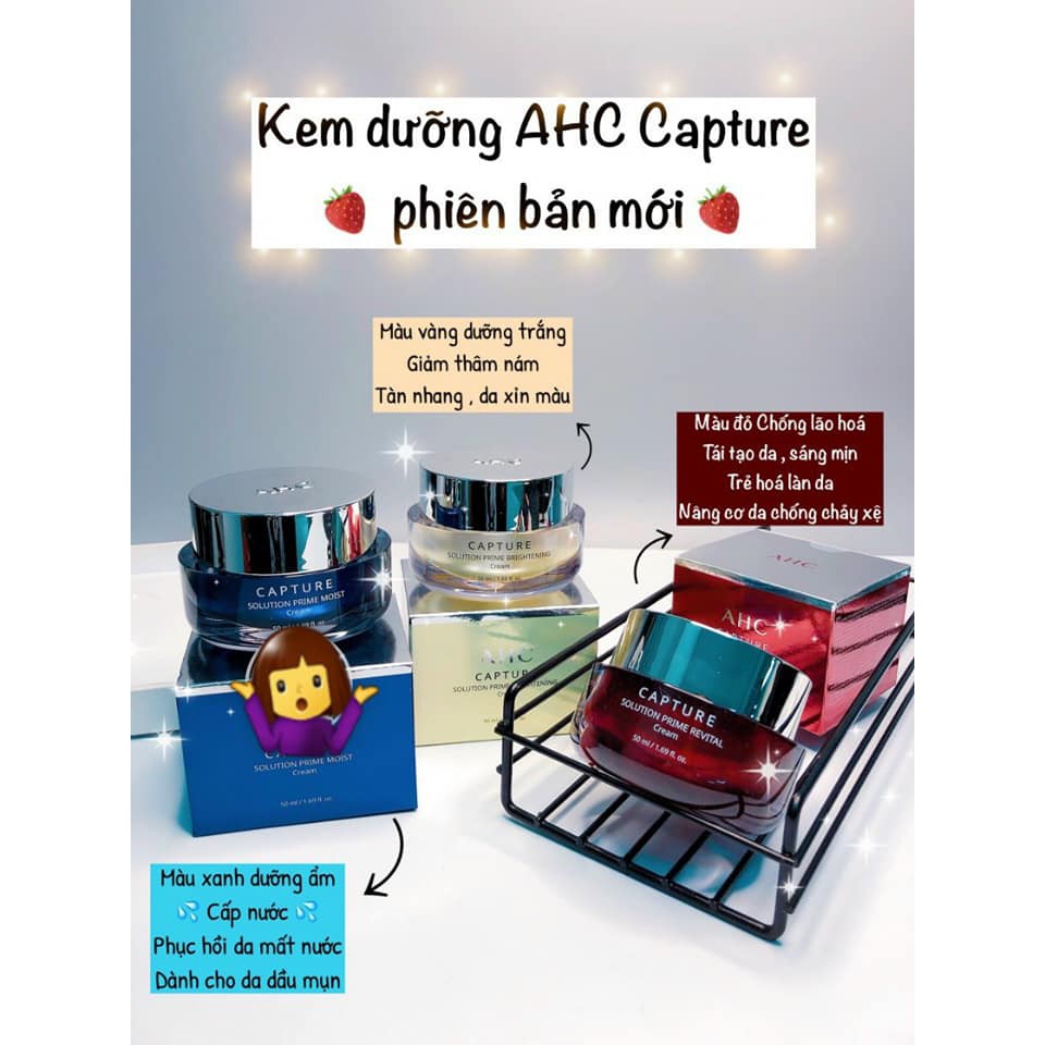 Kem dưỡng Ahc Capture Solution Max Cream