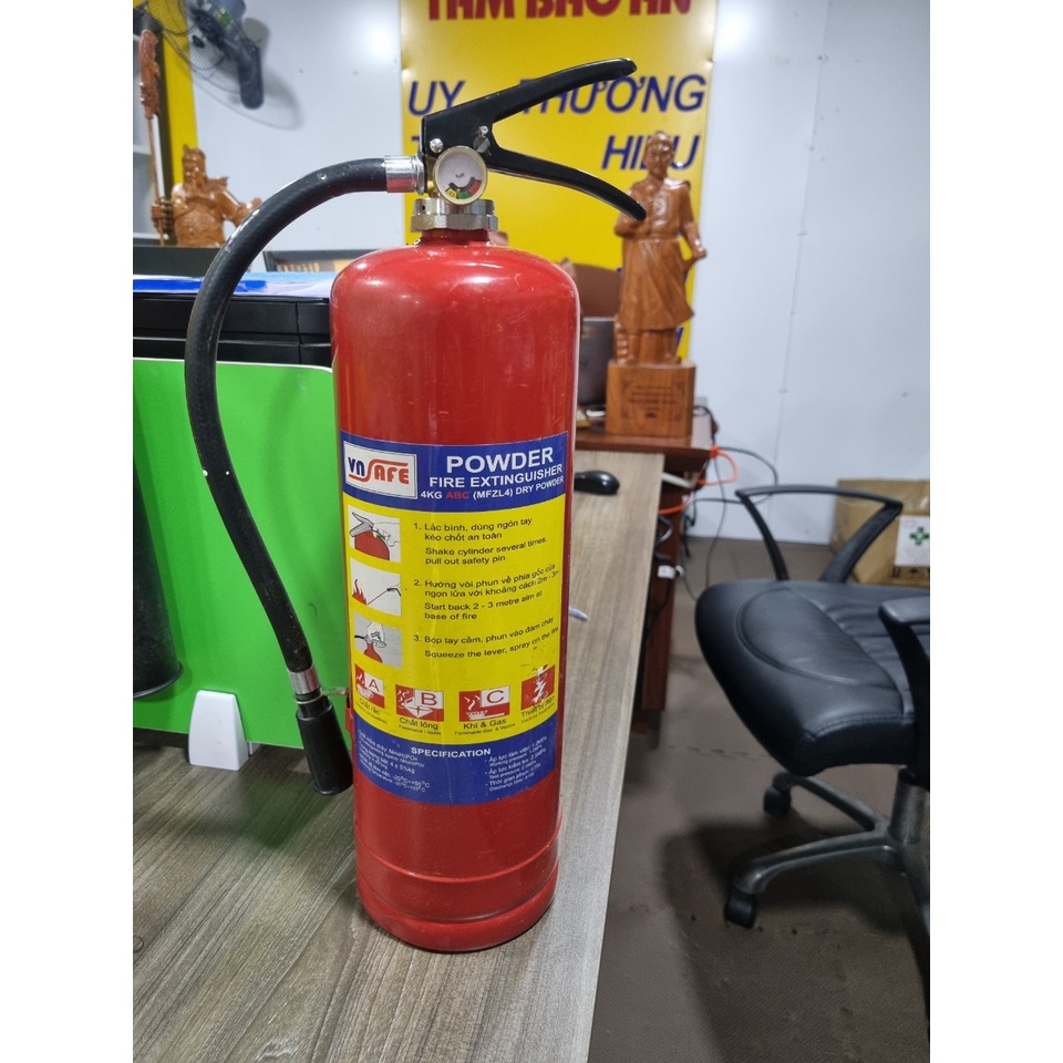 Bình chữa cháy ABC 4KG