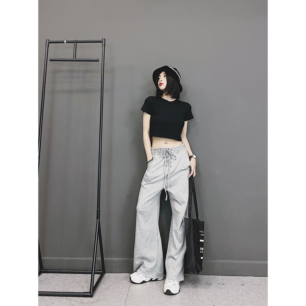 Áo Croptop Basic ( KÈM ẢNH THẬT)