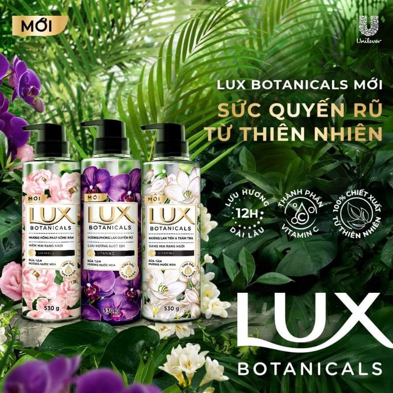 SỮA TẮM LUX 530g