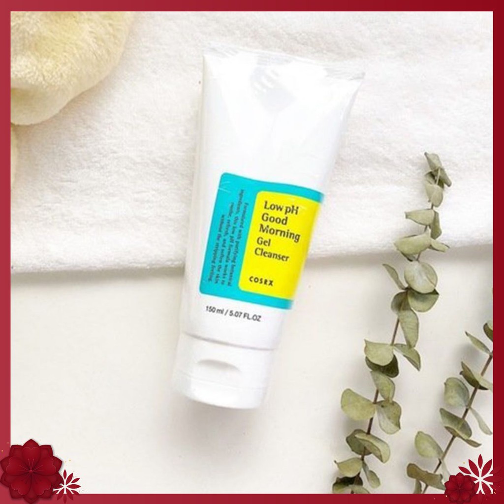 Sữa rửa mặt Cosrx Low Ph Good Morning Gel Cleanser 150ml ✟α