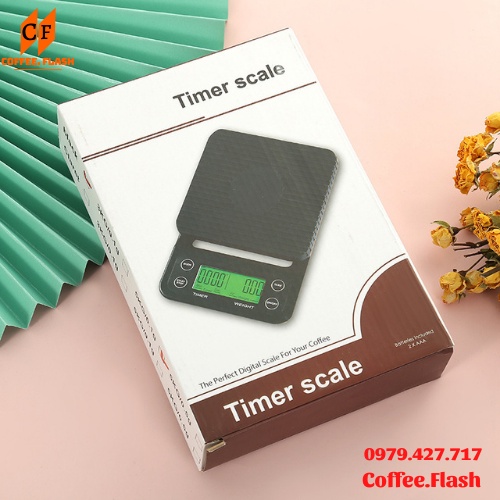 Cân Tiểu Ly Điện Tử Cao Cấp Nhà Bếp Mini định lượng 3kg -Cân Tặng Kèm Pin