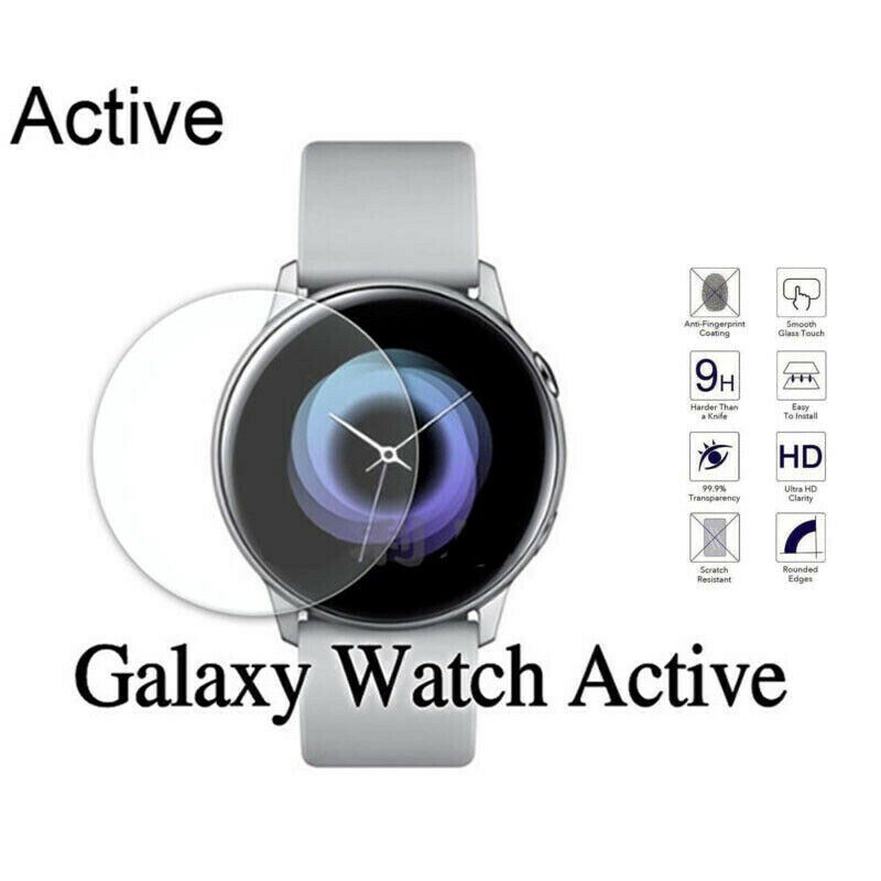 Miếng Dán Bảo Vệ Màn Hình Chống Trầy Xước Cho Đồng Hồ Samsung Galaxy Watch Active 1 / 2 40mm 44mm - 2019