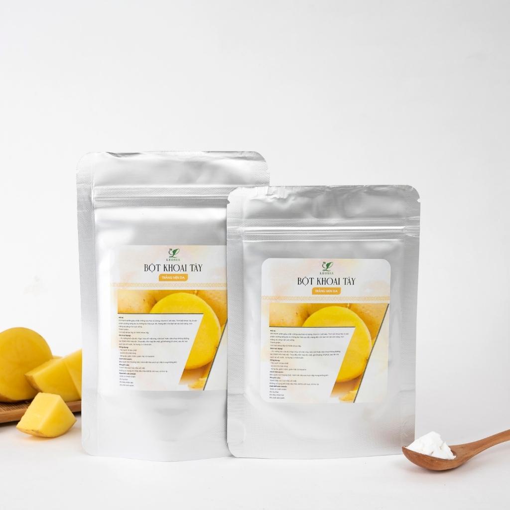 Bột Khoai Tây đắp mặt nạ hữu cơ Leosia nguyên chất 100G | 100% Organic