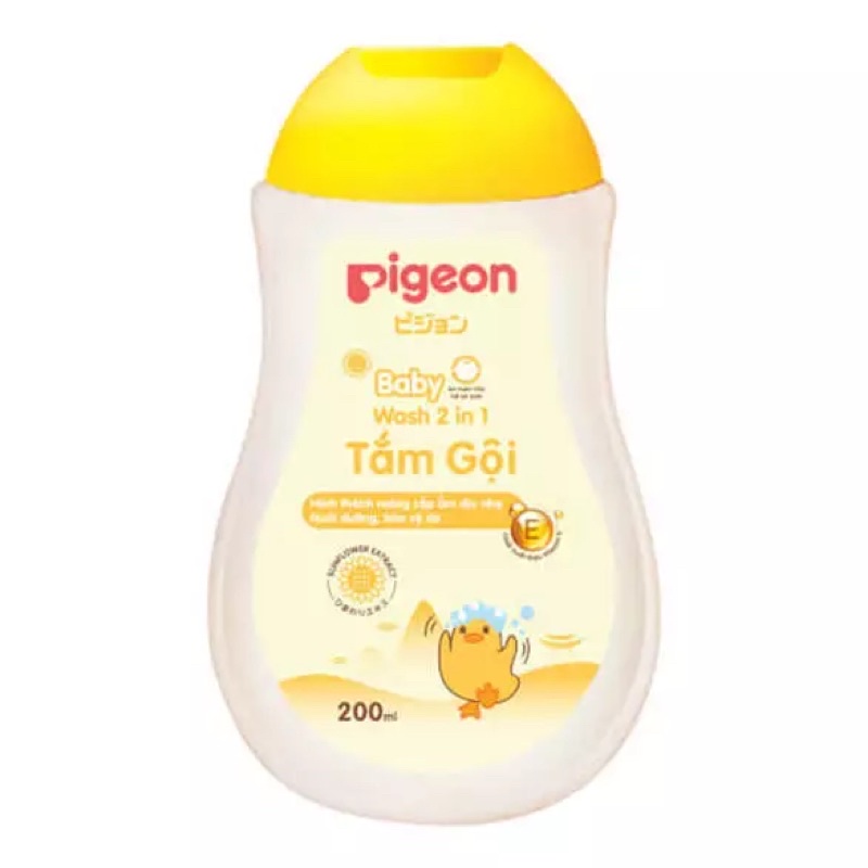 TẮM GỘI PIGEON mẫu mới 200ml