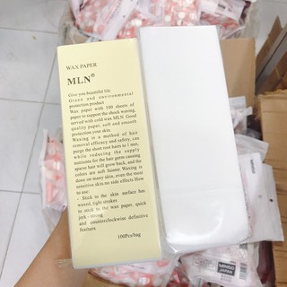GIẤY WAX NHÁM CAO CẤP 100 TỜ - HỖ TRỢ TRIỆT LÔNG