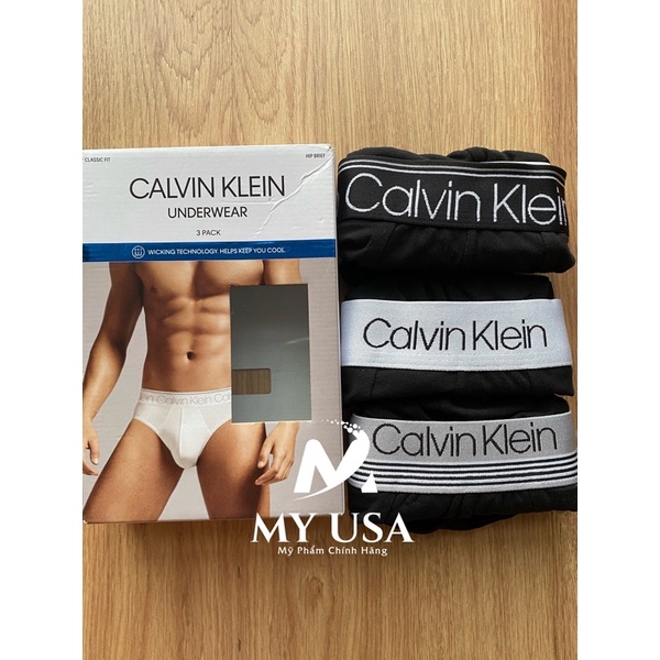 Quần lót nam Ck ❤️Quần lót Calvin Klein Microfiber Hip/Boxer/Trunk từ Mỹ