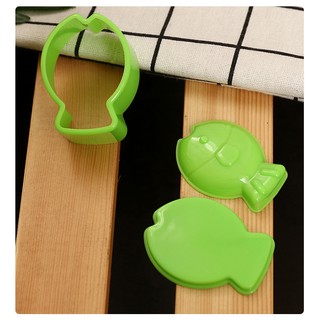 Set 3 Khuôn Làm Cơm Hình Thú Cho Bé