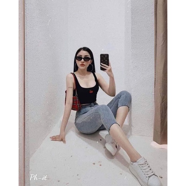 Quần jean ngố ôm body hàng QCL1