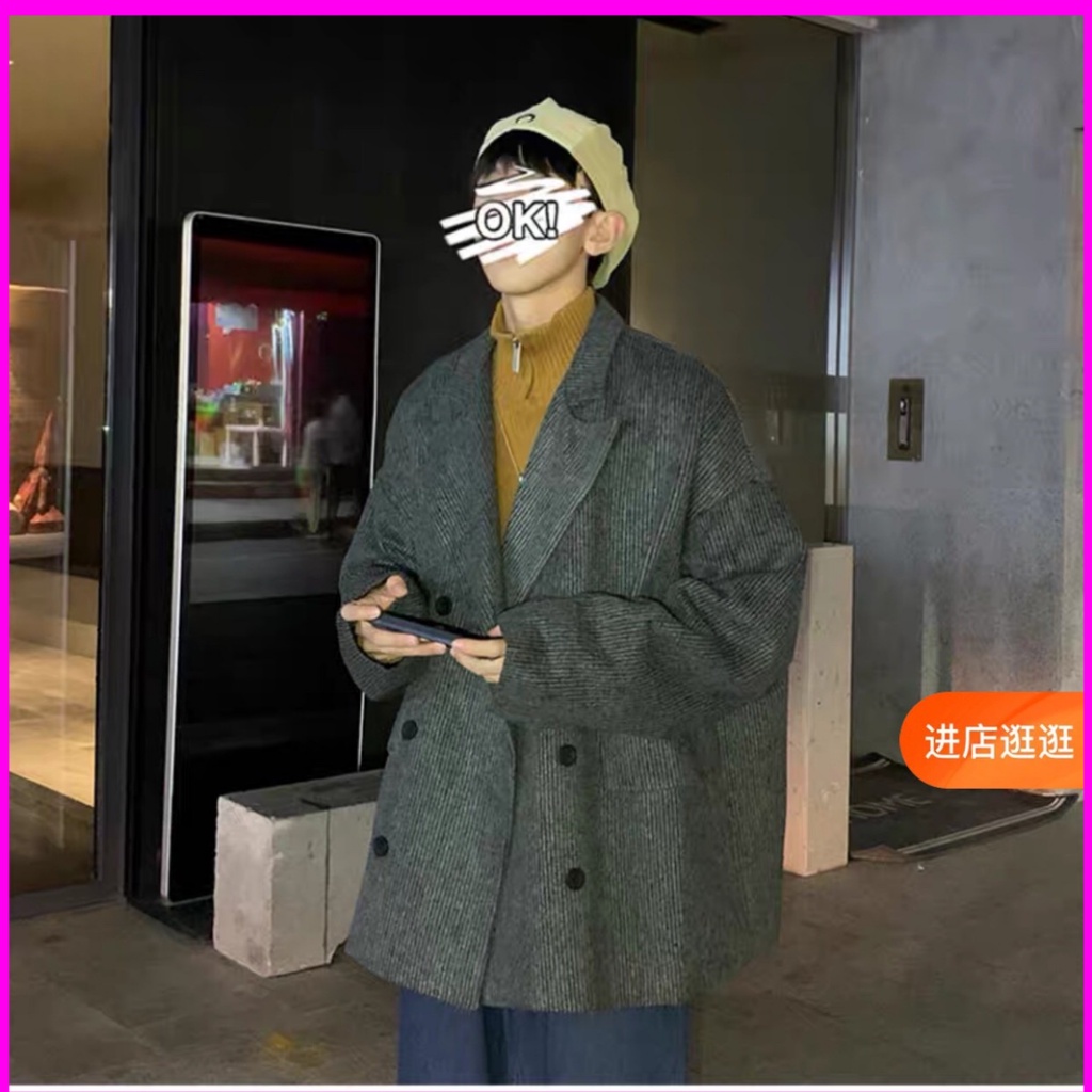 Áo Blazer nam Form rộng phong cách độc đáo , nhẹ nhàng 2021