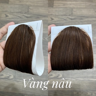 mái ngố dày tóc thật( hàng gia công cao cấp)