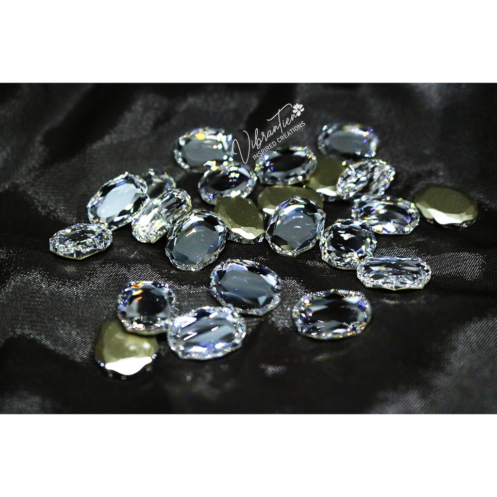 Đá viên Baroque Miror viên 18x14m