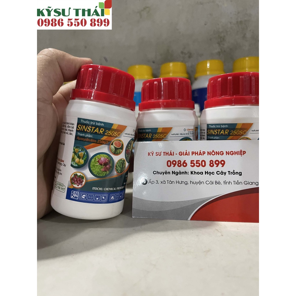 Thuốc Trừ Bệnh SINSTAR 250SC - Azoxystrobin 250g/l - Trị Mọi Loại Bệnh Trên Nhiều Loại Cây Trồng - Kỹ Sư Thái