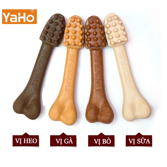 [Có sẵn] Xương gặm mài răng Yaho lớn 162gr cho chó