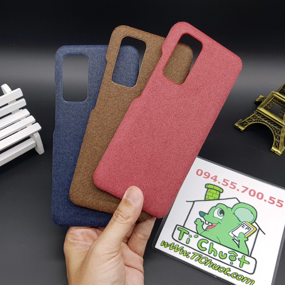 [Ảnh Thật] Ốp Lưng Xiaomi Mi 10T/ 10T Pro 5G Bọc Vải Fabric