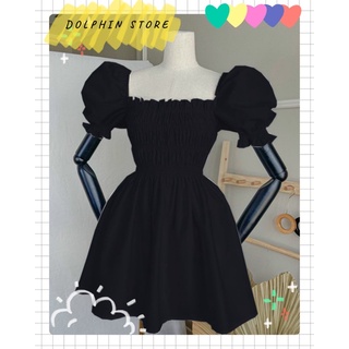BIGSIZE Đầm babydoll nơ lưng bigsize