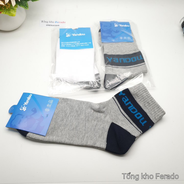 Tất cổ ngắn êm chân chống mùi hôi Yandou