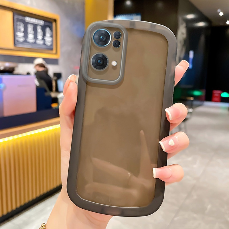 Ốp lưng trong suốt cho oppo a36 a76 a96 a57 a77 4g 2022 a16 a16s a16k a16e a17 a17k ốp lưng chống sốc cho điện thoại