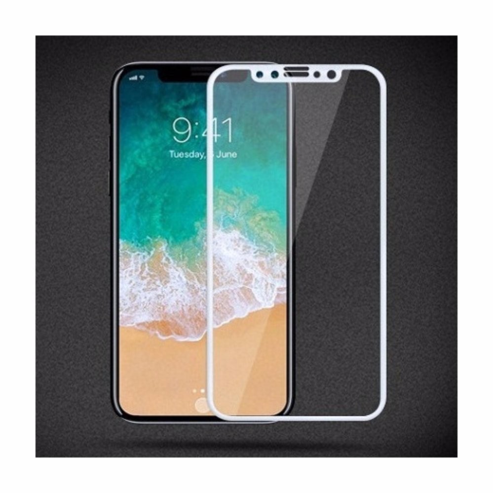 [Mã ELFLASH5 giảm 20K đơn 50K] Dán Cường Lực Mocolo Iphone X Full Màn Hình Màu Trắng