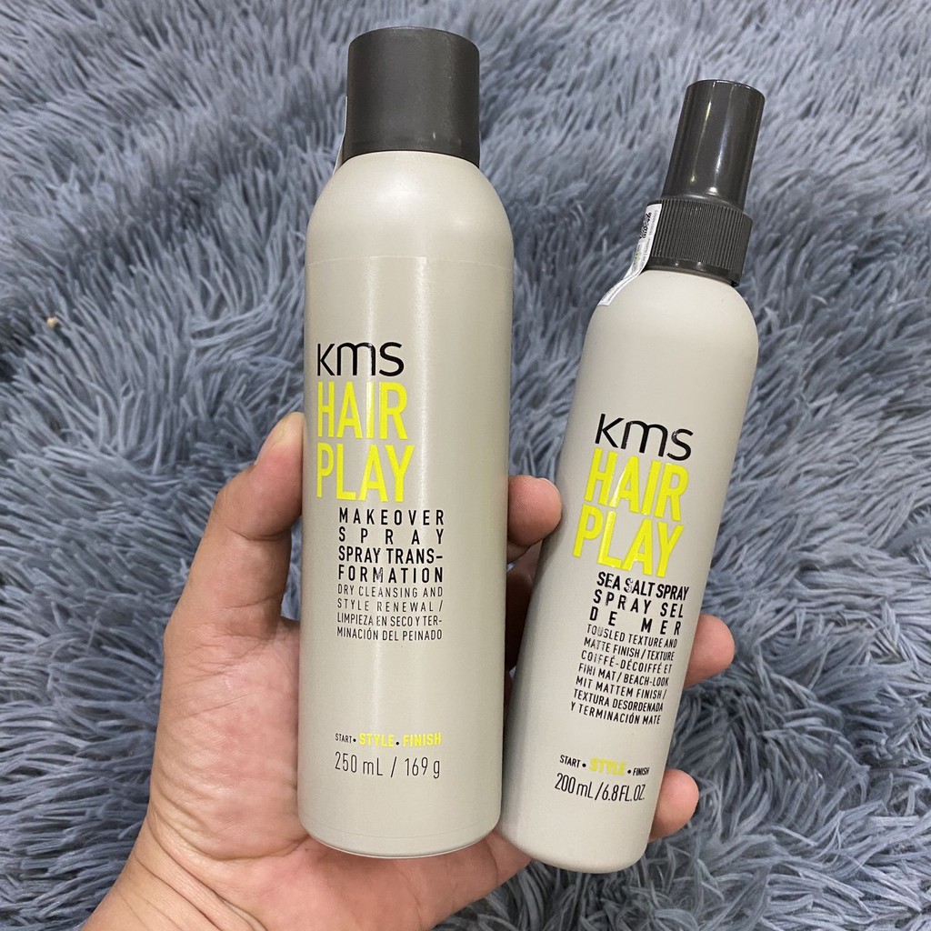 Xịt muối biển KMS Goldwell Hair Play Sea Salt Spray 200ml