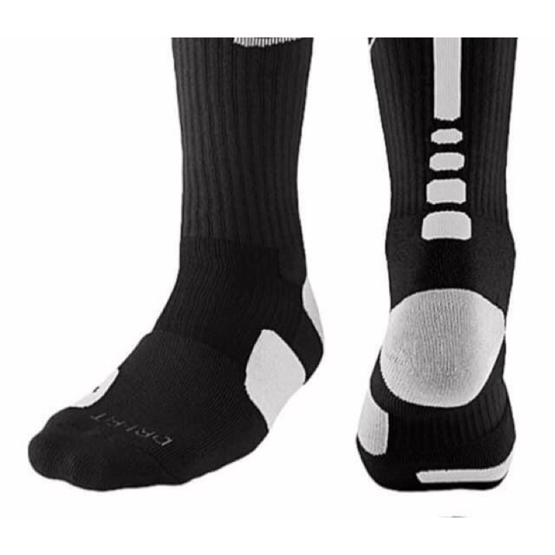 Pack 3 đôi tất thể thao Nike DRI FIT cao cổ trắng