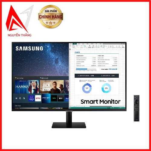 Màn Hình Samsung Thông Minh LS27AM500NEXXV 27 inch VA FULL HD 60Hz  chính hãng