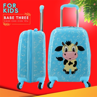 Vali kéo trẻ em in 2 mặt