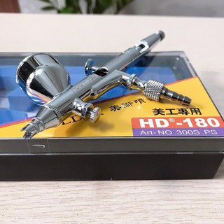 Airbrush bút vẽ mỹ thuật HD-180 , súng phun sơn mini HD-180 lechackhanh