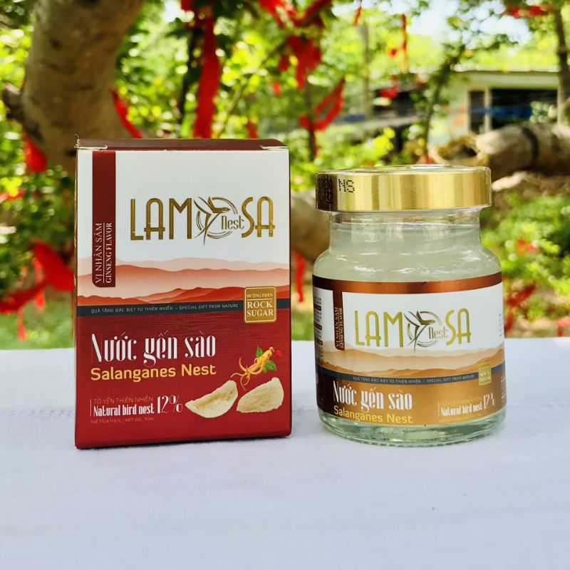 Nước Yến Sào Lamosa Nest - Vị Nhân Sâm