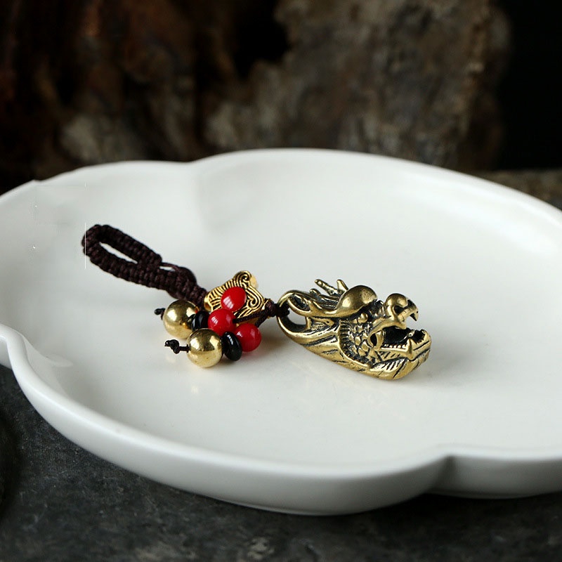 Móc khóa may mắn bình an tài lộc nhiều hình dáng: hồ lô kì lân ngọc như ý ... dùng cho ô tô điện thoại túi xách quà tặng