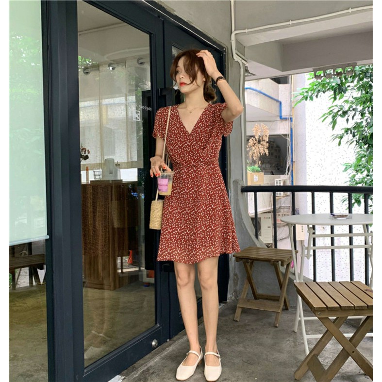 VÁY HOA NHÍ VINTAGE SIÊU XINH
