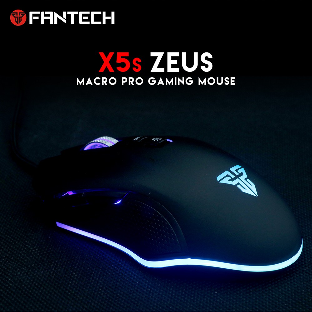 Combo FANTECH Chuột X5s ZEUS + Lót Chuột MP25/MP292 - Hãng Phân Phối Chính Thức