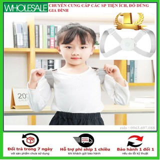 Đai chống gù lưng điện tử {LOẠI TỐT} thông minh báo rung công nghệ Nhật Bản