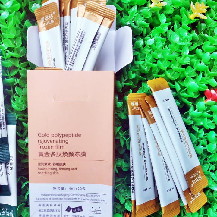 Combo 3 Túi Nhỏ Mặt Nạ Ngủ Collagen Lifusha Căng Bóng Da, Tăng Độ Ẩm, Đàn Hồi – TD340