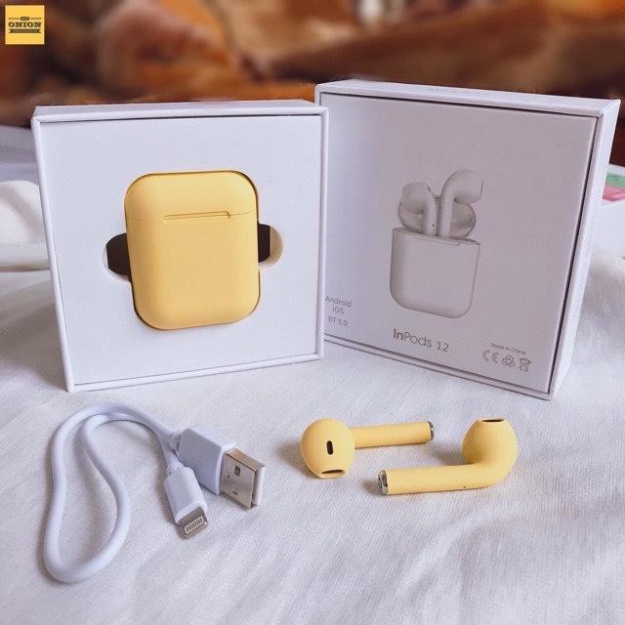 Tai Nghe Bluetooth Không Dây Inpods i12 TWS Cho Android iOS