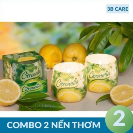 COMBO 2 CỐC NẾN THƠM BARTEK KHỬ MÙI THUỐC LÁ