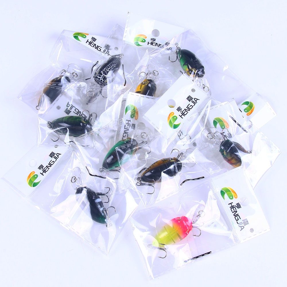 1 Mồi Câu Cá Giả Cứng 6cm / 6.2g
