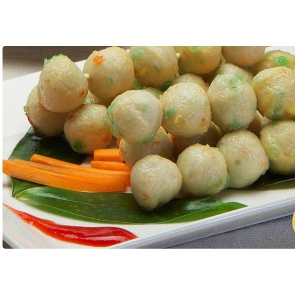 Cá viên chiên hải sản rau củ loại ngon gói 500gr