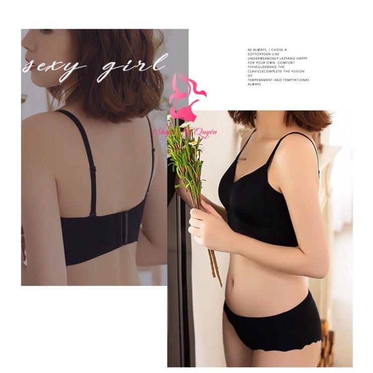 Áo lót bra nữ su lạnh mút mỏng không gọng, bản to che khuyết điểm, dáng áo ôm trọn ngực cho nàng tự tin cả ngày