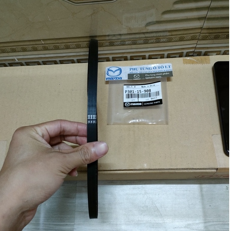 Dây curoa bơm nước Mazda 2 chung Mazda 3 2015-2022 động cơ 1.5 hàng xịn. P30115908