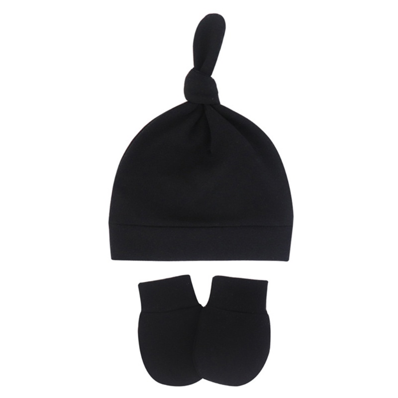 Khăn Quấn Đầu Màu Trơn Bảo Vệ Chống Trầy Xước Cho Bé Sơ Sinh