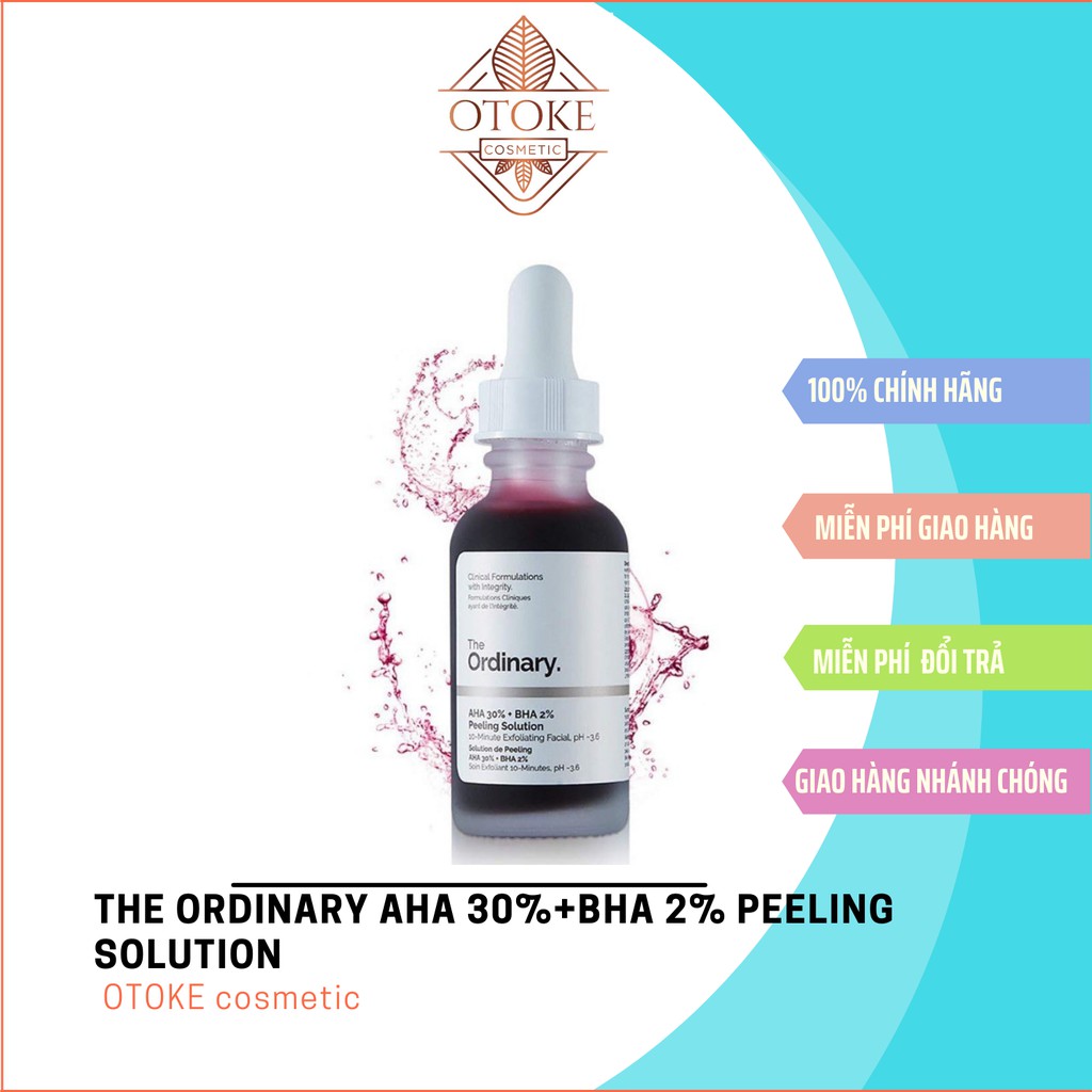 Tẩy Da Chết The Ordinary AHA 30% + BHA 2%