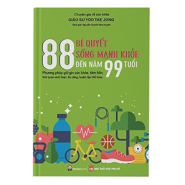 Sách - 88 bí quyết sống mạnh khỏe đến năm 99 tuổi