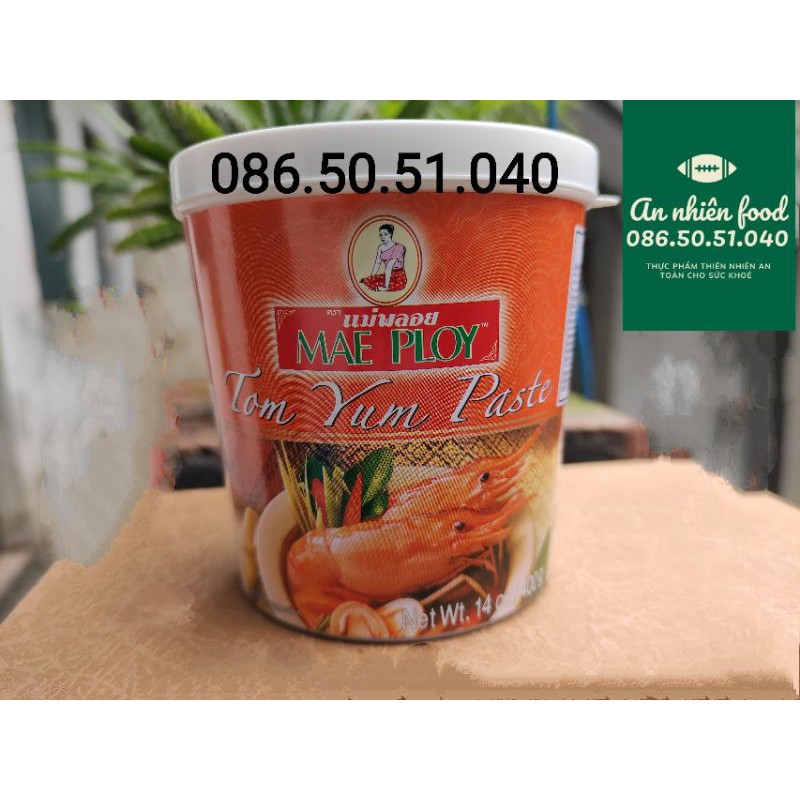 Gia Vị Lẩu Thái - Tom Yum Paste hiệu Mae Ploy 400G