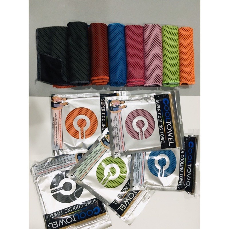 Khăn Lạnh Thể Thao Cool Towel Tập Gym Siêu Mát Thấm Hút Mồ Hôi