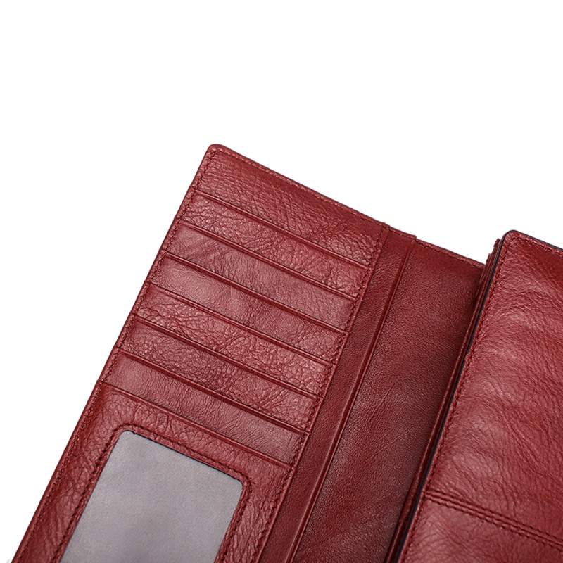 Youyo Ví Da Cầm Tay Dáng Dài Có Ngăn Đựng Thẻ ID Thời Trang Cho Nữ