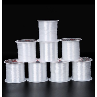 Cuộn 60/100m dây cước làm đồ thủ công handmade DIY, dây câu cá