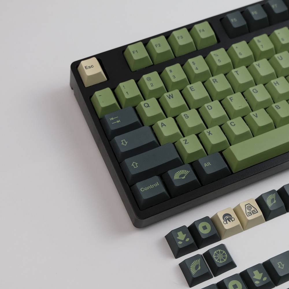 GMK Terra keycaps, 140 Keys keycaps Cherry Profile DYE-SUB Cá nhân hóa GMK Keycaps cho bàn phím cơ