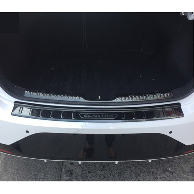 CHỐNG TRẦY CỐP TRONG NGOÀI ELANTRA 2019 TITAN - bậc cốp ngoài elantra 2019 - 2020